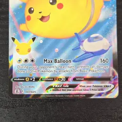Flying Pikachu VMAX 007/025 Celebrations Classic Collection Pokemon 25th Anniv - Image 4