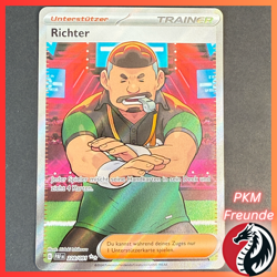 Richter 228/091 PAF 🟢NM 🇩🇪Deutsch Pokemon Paldeas Schicksale - Image 1