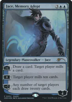 MTG Jace, Memory Adept (Deluxe Commander Kit) Foil NM Unique and Miscellaneous P - Image 1