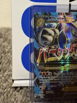 M Mewtwo EX 159/162 Breakthrough Secret Rare Full Art Holo 230 HP 2015 EN - Image 2