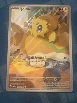 Pokemon TCG Joltik Card Paradox Rift 196/182 Illustration Rare - Image 1