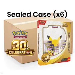 Pokemon 30th Anniversary Binder Collection Sealed Case (x6) **PRE-ORDER** - Image 1