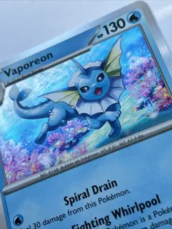 Vaporeon 022/131 (Holo) Prismatic Evolutions - Pokemon [Near Mint] - Image 1