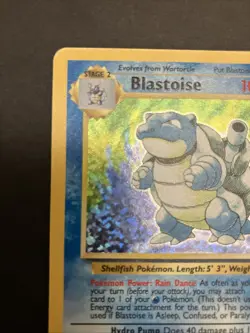 Pokemon Blastoise 2/102 Celebrations: Classic Collection Pokemon Holo NM - Image 2