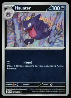 Haunter 049/088 Common Perfect Order Pokemon Reverse Holo Near Mint - Image 1
