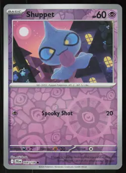 Shuppet 059/159 Common Journey Together Pokemon Reverse Holo Near Mint - Image 1
