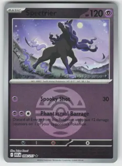 Spectrier (Dusk Ball) 098/217 Rare Ascended Heroes Pokemon Reverse Holo NM - Image 1