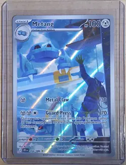 Pokemon TCG Chaos Rising Metang 094/086 Illustration Rare IR NM. - Image 1