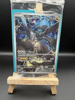 [SEALED] Pokemon N's Zekrom ME Promo 031 EN Promo Full Art Holo w/ TCG Game Code - Image 1