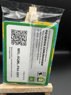 [SEALED] Pokemon N's Zekrom ME Promo 031 EN Promo Full Art Holo w/ TCG Game Code - Image 2