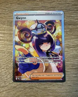 Gwynn 119/084 Pokemon Pitch Black Holo SIR Illustration Rare NM-MINT - Image 2