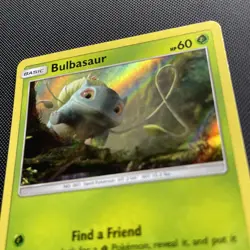 Pokemon Detective Pikachu - Bulbasaur 1/18 Holo NM - Image 5