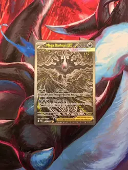 Pokemon - Mega Darkrai EX #116 SIR | Me05: Pitch Black | Fresh Near Mint - Image 1