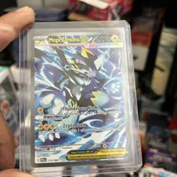 Pokemon Mega Zeraora ex 114/084 SIR ME05 Pitch Black English NM - Image 1