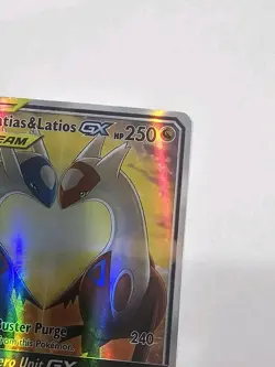 Pokemon Latias & Latios GX 170/181 Sun And Moon Full Art Rare Holo - Image 4