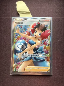 Pokemon TCG Phoebe Sword & Shield Battle Styles 161/163 Holo Full Art - Image 2