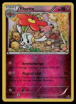 Floette 102/162 Uncommon BREAKthrough Pokemon Reverse Holo Lightly Played - Image 1