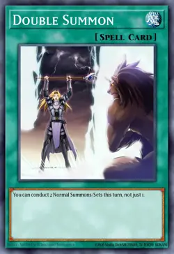 Double Summon SGX2-END18 1st ED NM Yu-Gi-Oh! - Image 1