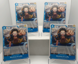 Monkey D. Luffy Playset OP15-051 x4 Adventure on Kami's Island One Piece English - Image 1