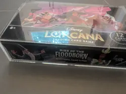 Disney Lorcana Rise of the Floodborn Booster Box 24 Packs Includes Acrylic Case! - Image 1