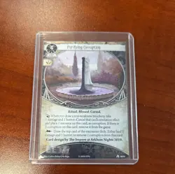 Purifying Corruption Beta Card Promo Arkham Horror Arkham Nights 2019 - Image 1
