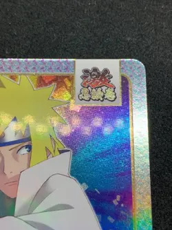 Minato Namikaze GMK-09 NARUTO Card Game TCG Holo BANDAI 2023 Promo Japanese Rare - Image 3