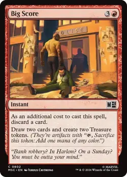 MTG Marvel Super Heroes Commander - Big Score - Image 1