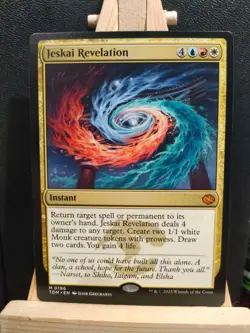 Jeskai Revelation - Tarkir Dragonstorm - Mythic - NM (see pics) MTG - Image 1