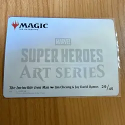 The Invincible Iron Man - 29/45 - Art Series - Marvel Super Heroes MTG - Image 2
