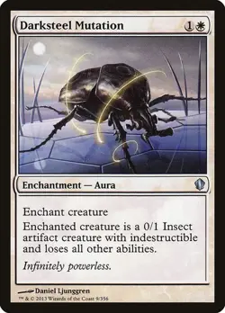 MTG - Darksteel Mutation - Commander 2013 - Magic the Gathering - Image 1