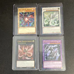 MTG 1996 Vintage Dragon Lot Of 4 - Image 1
