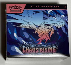 Pokemon TCG Mega Evolution Chaos Rising Elite Trainer Box ETB Factory Sealed - Image 1
