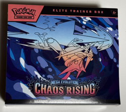 Pokemon TCG Mega Evolution Chaos Rising Elite Trainer Box ETB Factory Sealed - Image 2