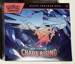 Pokemon TCG Mega Evolution Chaos Rising Elite Trainer Box ETB Factory Sealed - Image 4