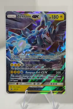 Zekrom GX SM138 Black Star Promo Pokemon NM Holo PSA Cand 5ban Graphics - Image 1