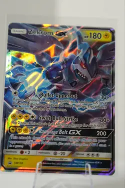 Zekrom GX SM138 Black Star Promo Pokemon NM Holo PSA Cand 5ban Graphics - Image 3