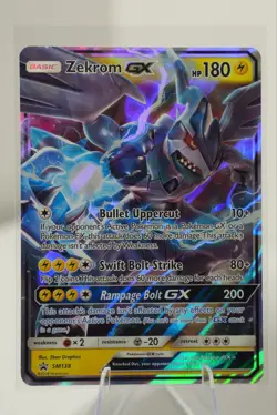 Zekrom GX SM138 Black Star Promo Pokemon NM Holo PSA Cand 5ban Graphics - Image 5