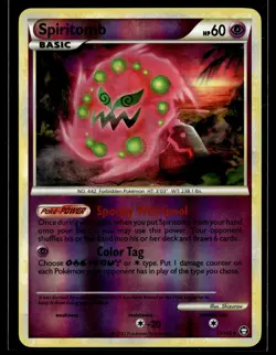 Spiritomb 10/102 HGSS Triumphant Reverse Holo Rare Holo Pokemon - Image 1