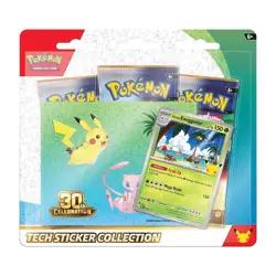 Pokemon Tcg: 30th Celebration Tech Sticker both versions + Knock Out Collection - Image 4