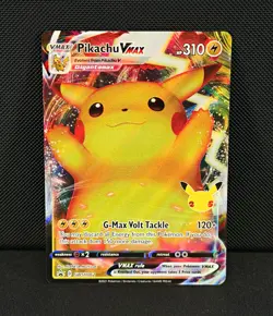 Pokemon TCG Pikachu VMAX SWSH062 Sword Shield Black Star Promo English 2021 NM - Image 1
