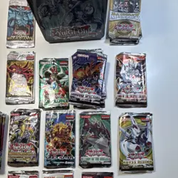 (RARE) Yu-Gi-Oh Collectible Tin 2013 Tidal Dragon Ruler w empty packs - Image 4