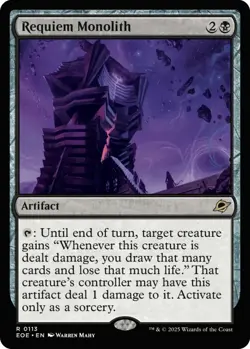 MTG - Requiem Monolith - Edge of Eternities - NM Rare - #0113 - Image 1