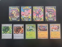 Perfect Order TRAINER TIPS and 5 x NON HOLO cards need for MASTER SET Last One!! - Image 1