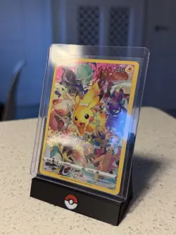Pokemon Pikachu TCG Full Art Secret Rare Holo Card Crown Zenith 160/159 - Image 3