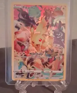 Pikachu Secret Rare 160/159 Crown Zenith Full Art Holo Card Pokemon TCG - Image 1