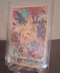 Pikachu Secret Rare 160/159 Crown Zenith Full Art Holo Card Pokemon TCG - Image 2