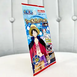 One Piece Trading Sticker SEALED PROMO Pack Japanese Card Tcg Game Booster Rare - Image 4