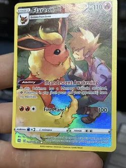 Flareon TG01/TG30 Brilliant Stars 2022 Holo Rare Pokemon Card - Image 4