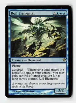 "Roil Elemental" - Magic The Gathering Card - Zendikar - Image 1