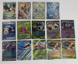 Pokemon TCG 14 Mixed Card Lot Pitch Black, Pack Fresh, Full Art, Ex (1O) - Image 1